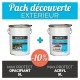 Pack découverte- intérieur - Impression opacifiante + peinture acrylique 5L