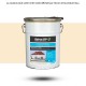 Peinture acrylique ton pierre 5L